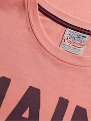 Superdry Pink Outdoor Type T-Shirt - Image 7 of 7