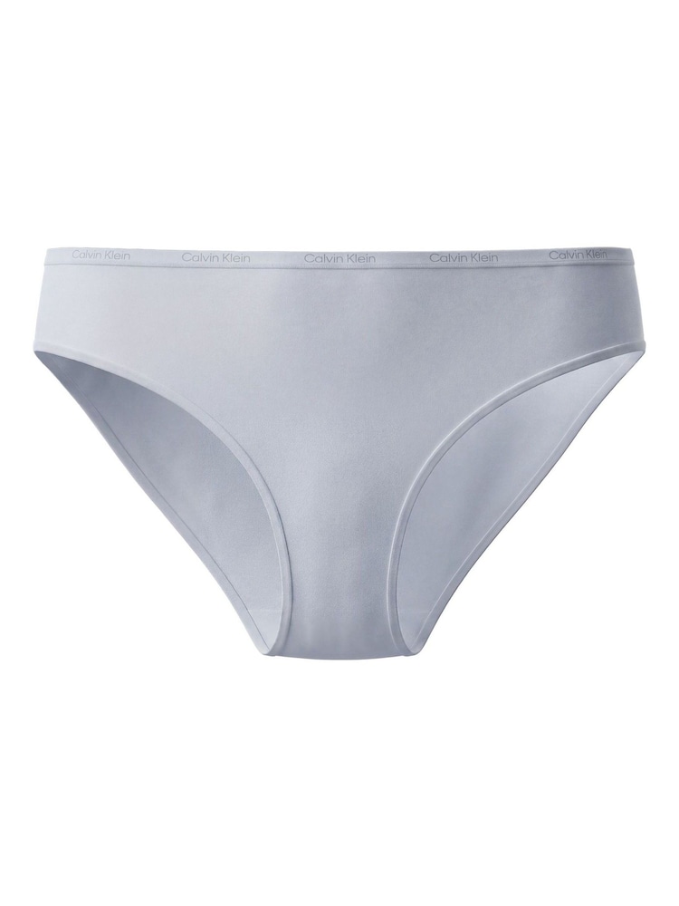Calvin Klein Blue Perfectly Fit Bikini Briefs - Image 7 of 7 Calvin Klein Blue Perfectly Fit Bikini Briefs - Image 7 of 7