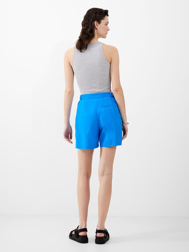 French Connection Blue Alora Shorts - Image 2 of 4