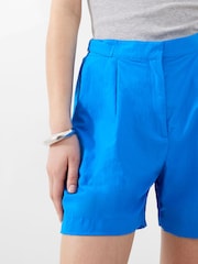 French Connection Blue Alora Shorts - Image 3 of 4