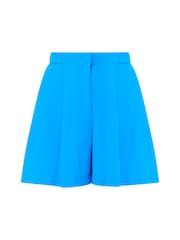 French Connection Blue Alora Shorts - Image 4 of 4