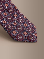 Blue Signature Wool Tie - Image 2 of 3