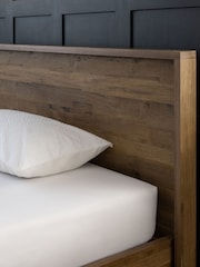 Oak Effect Bronx Wooden Drawer Storage Bed Frame - Image 5 of 6