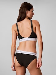Calvin Klein Black Thong - Icon Cotton Modal - Image 3 of 7