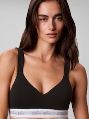 Calvin Klein Black Thong - Icon Cotton Modal - Image 4 of 7