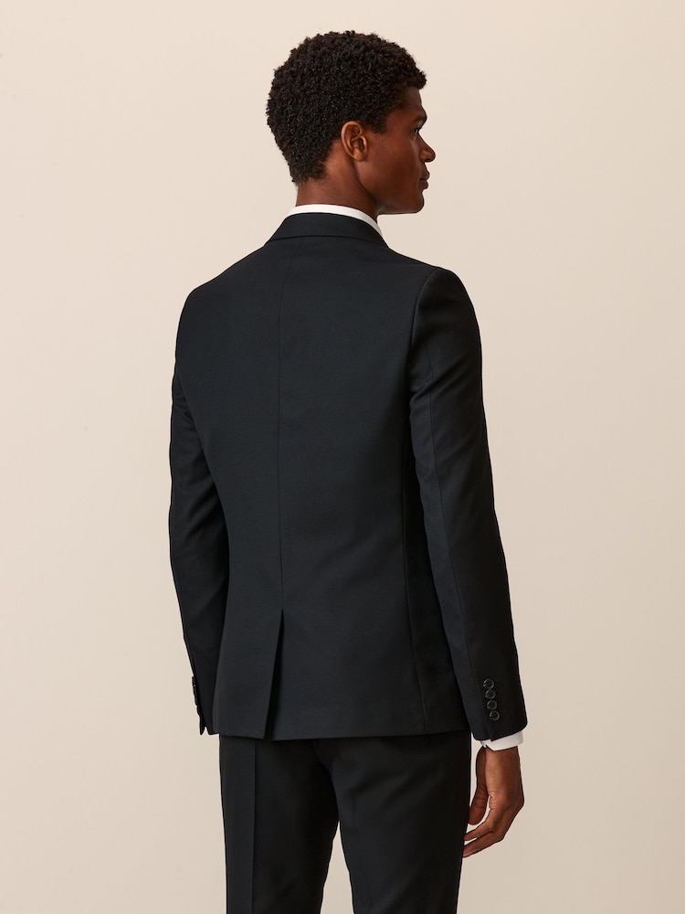 Veste De Costume Metrostyle Noire - Taille 16 (femme) - Sobre, Boutonnage - Comme Neuve