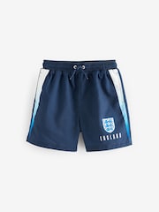 Navy England Football Swim Shorts (3-16yrs) - Image 1 of 9