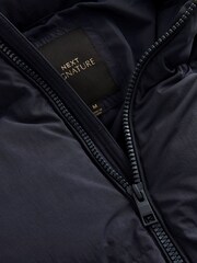 Navy Blue Signature Down Puffer Jacket - Image 9 of 11