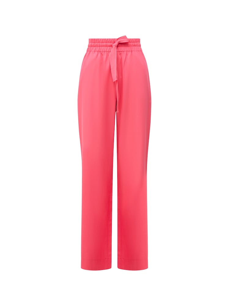 French Connection Pink Bodie Blend Trousers - Image 2 of 2