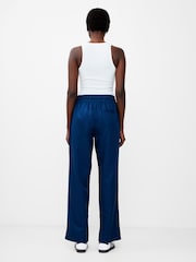 French Connection Blue Bodie Blend Trousers - Image 2 of 4