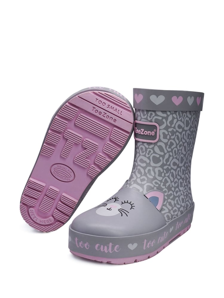 Toezone Kids Wellies - Image 1 of 5