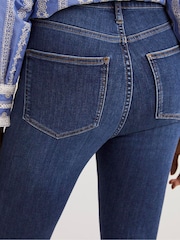 Boden Blue Mid Rise Skinny Jeans - Image 4 of 5