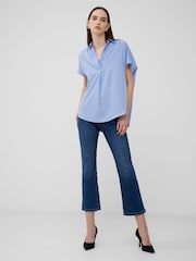 French Connection Blue Stretch Denim BT Cut Ankle Jeans - Image 2 of 4
