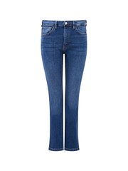 French Connection Blue Stretch Denim BT Cut Ankle Jeans - Image 4 of 4