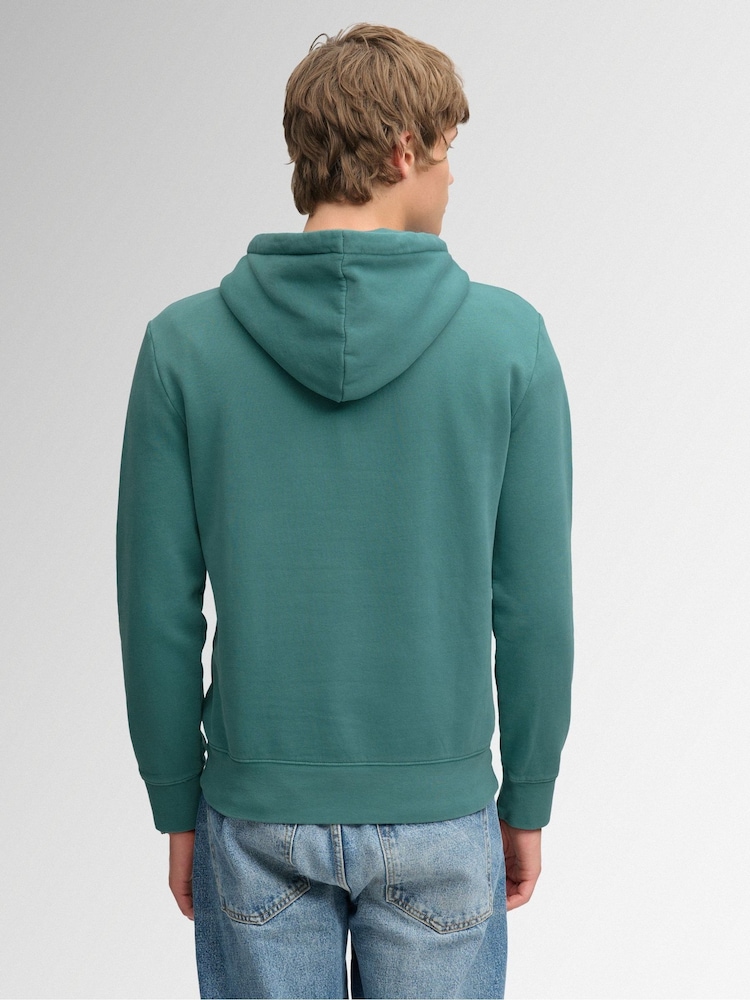 Superdry Green Outdoor Icon Hoodie - Image 2 of 6
