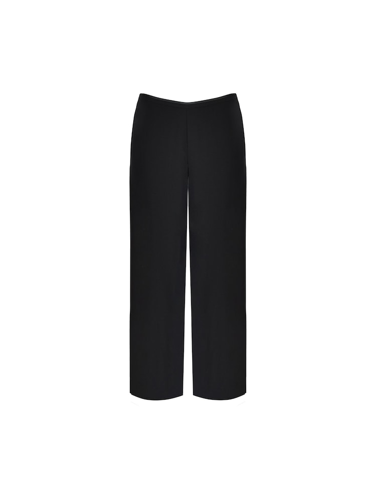 Live Unlimited Curve Gefütterte Chiffon-Hose, Schwarz - Bild 4 von 4