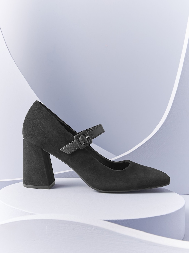 črna - Čevlji z oglatim sprednjim delom Forever Comfort With Motionflex Mary Jane - Slika 1 iz 6