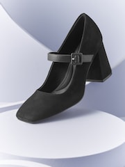 črna - Čevlji z oglatim sprednjim delom Forever Comfort With Motionflex Mary Jane - Slika 3 iz 6