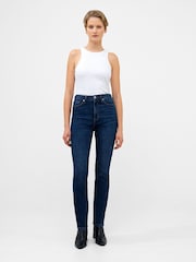 French Connection Blue Stretch Cigarette Full Jeans - Image 1 of 4