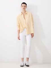 French Connection White Stretch Ankle Jeans - Image 1 of 4