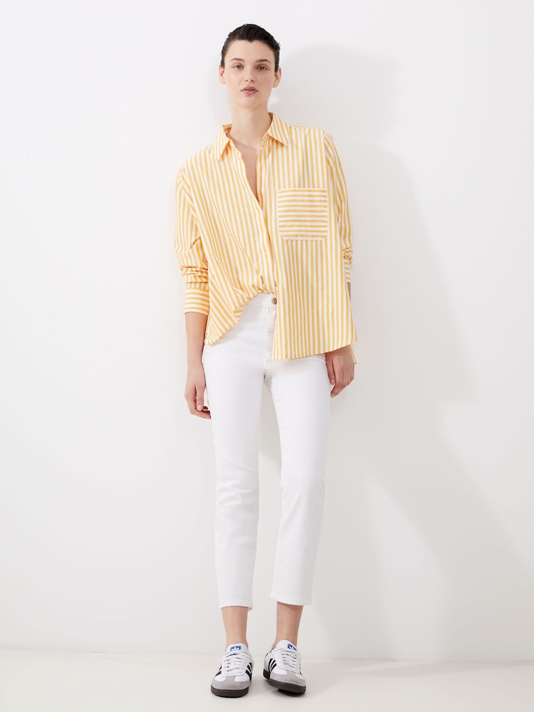 French Connection White Stretch Ankle Jeans - Image 1 of 4