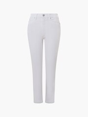 French Connection White Stretch Ankle Jeans - Image 4 of 4