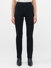 French Connection Black Stretch Cigarette Full Jeans - Image 1 of 4
