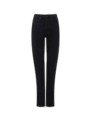 French Connection Black Stretch Cigarette Full Jeans - Image 4 of 4