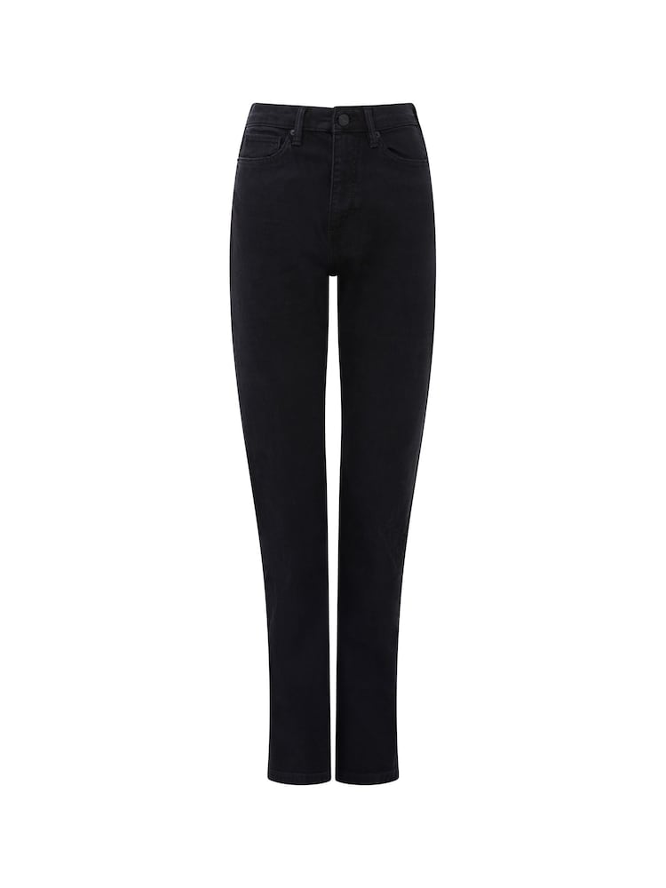French Connection Black Stretch Cigarette Full Jeans - Image 4 of 4