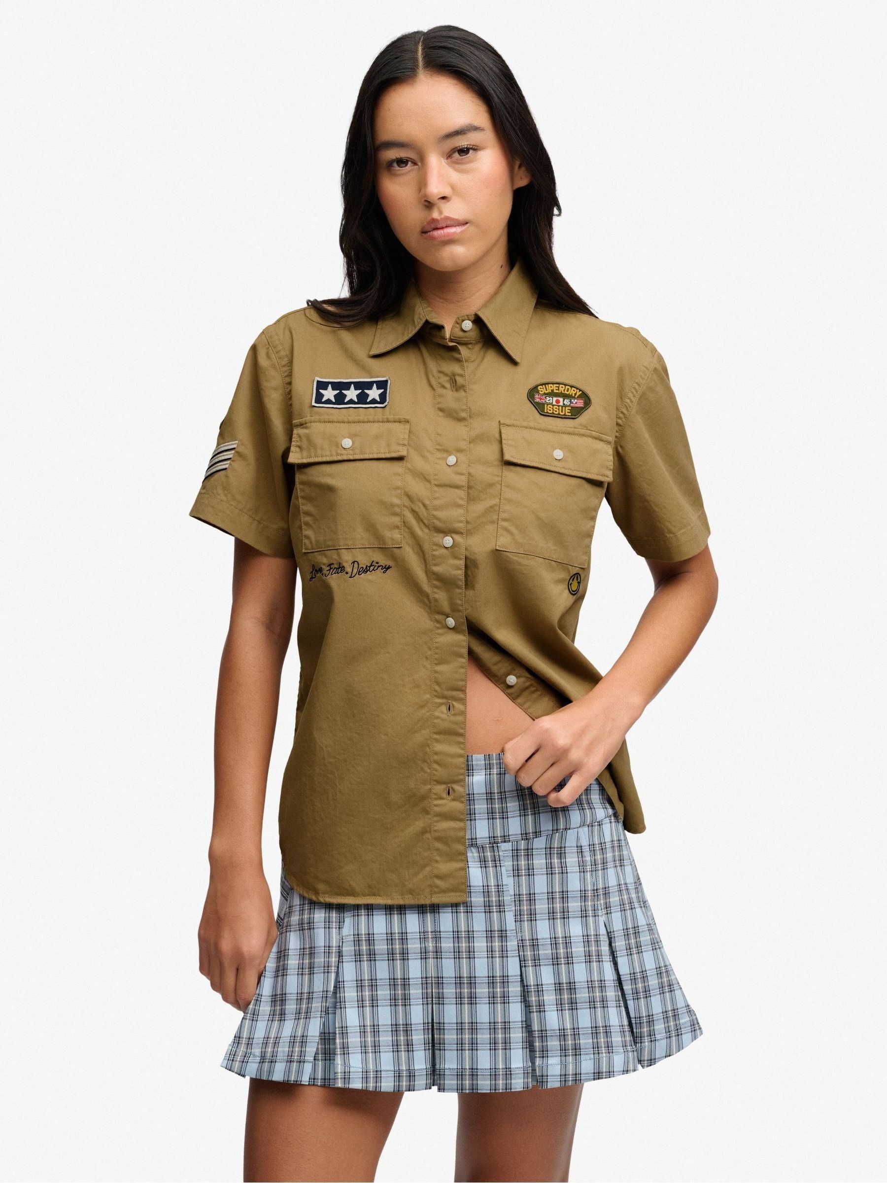 Superdry Women's Marron Woman's Shirt - Image 2