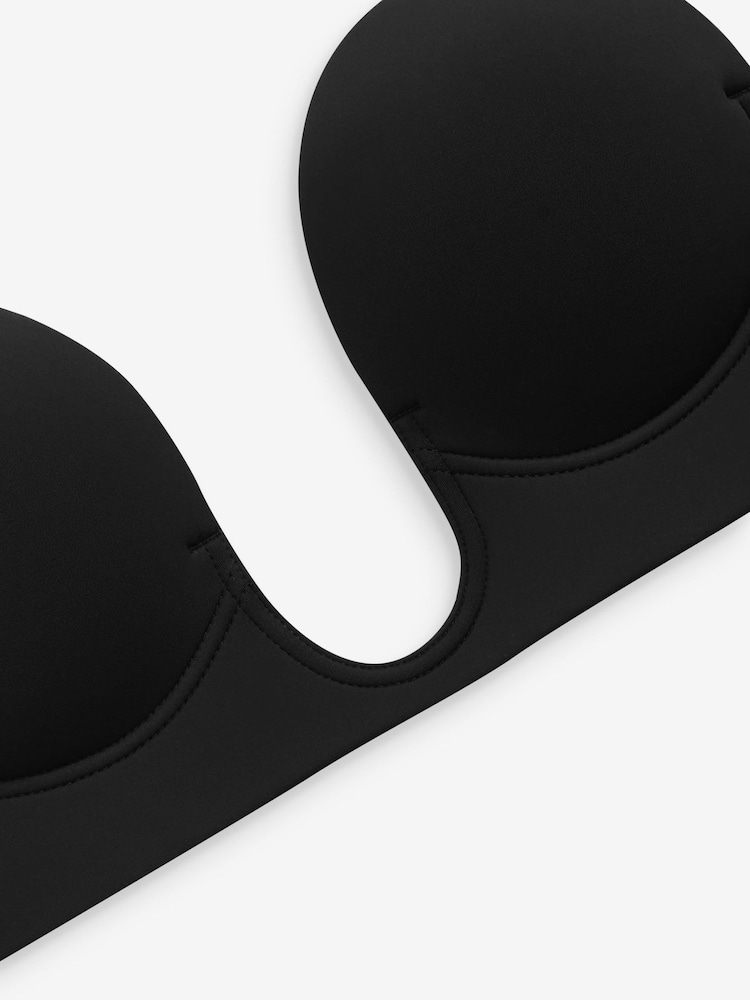 Black U-Plunge Stick-On Bra - Image 3 of 3