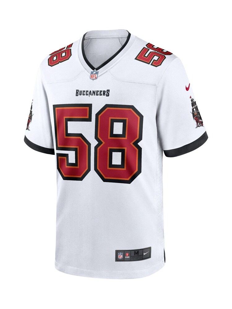 Fanatics Tampa Bay Buccaneers Game Road White Jersey - Shaquil Barrett Youth - Image 2 of 3