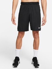 Nike Black Dri-FIT Knit Shorts - Image 3 of 8