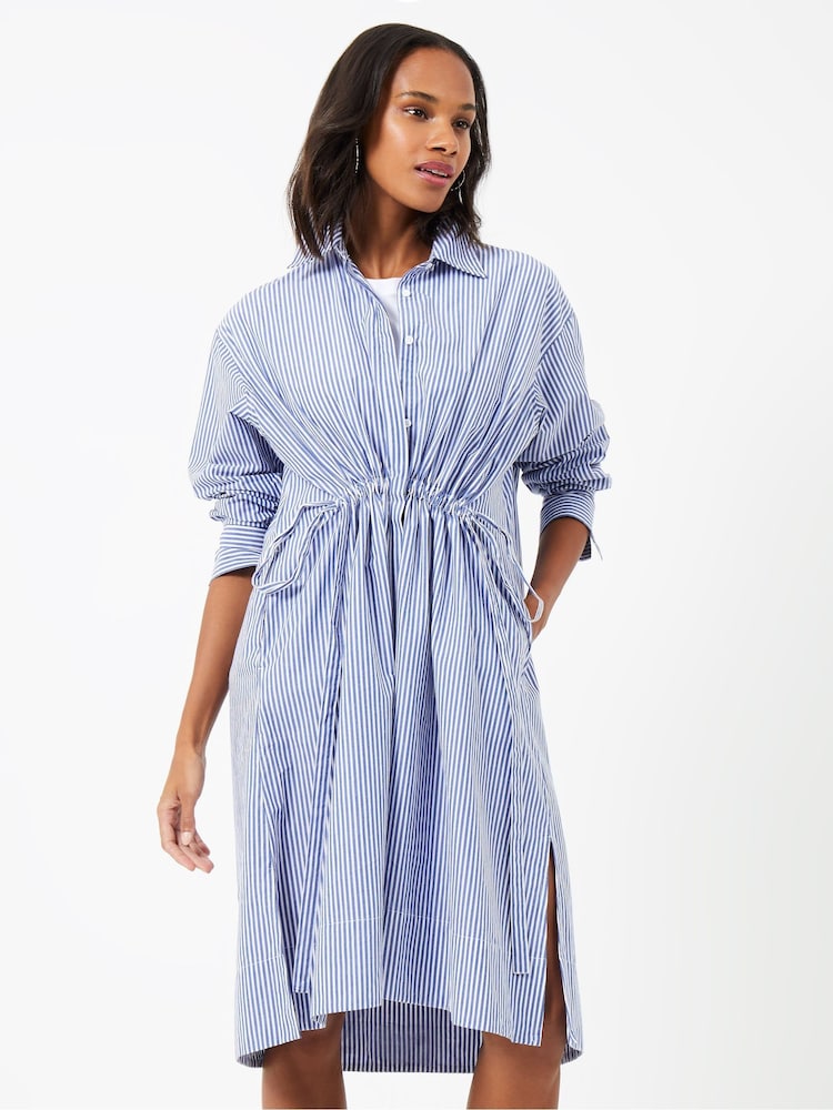 french connection rhodes poplin shirt dress French Connection Rhodes Poplin Shirt Dress