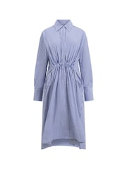 French Connection Rhodes Pop-Hemdblusenkleid aus 100 % Baumwolle - Bild 4 von 4