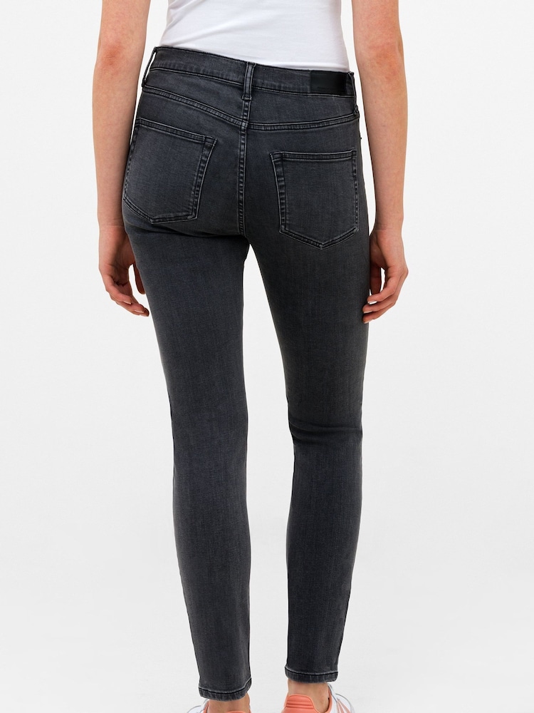 French Connection Grey Soft Stretch Skinny High Rise Jeans - Image 2 of 3
