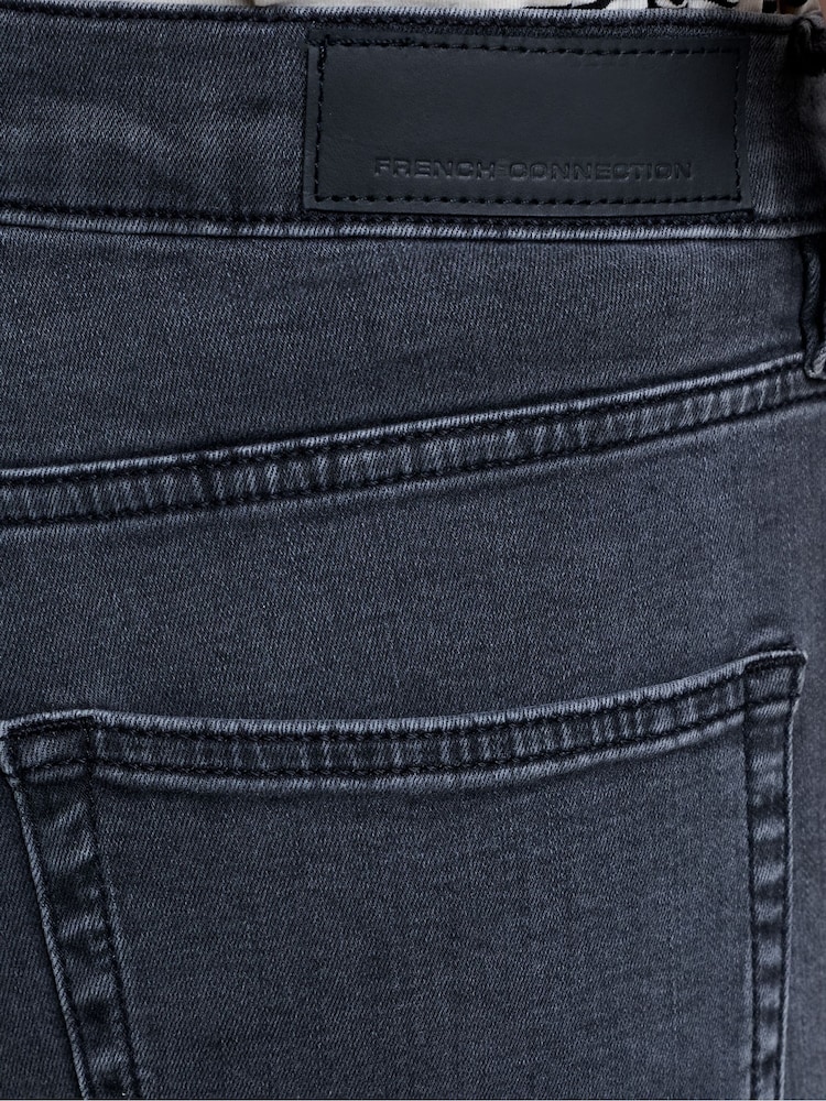 جينز بخصر مرتفع ضيق وناعم قابل للتمدد من French Connection - Image 6 of 6