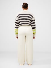 French Connection Cream Harrie Suiting Trousers - Image 3 of 4