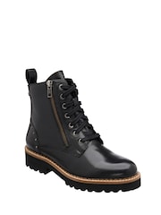 Lotus Black Ankle Boots - Image 1 of 4