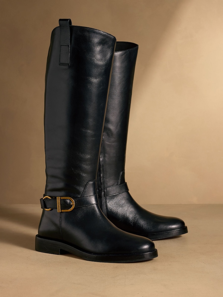 Russell & Bromley 로우리 승마 부츠 - 7의 이미지 1