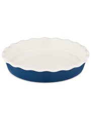 Barbary & Oak Blue 27cm Ceramic Pie Dish - Image 1 of 4