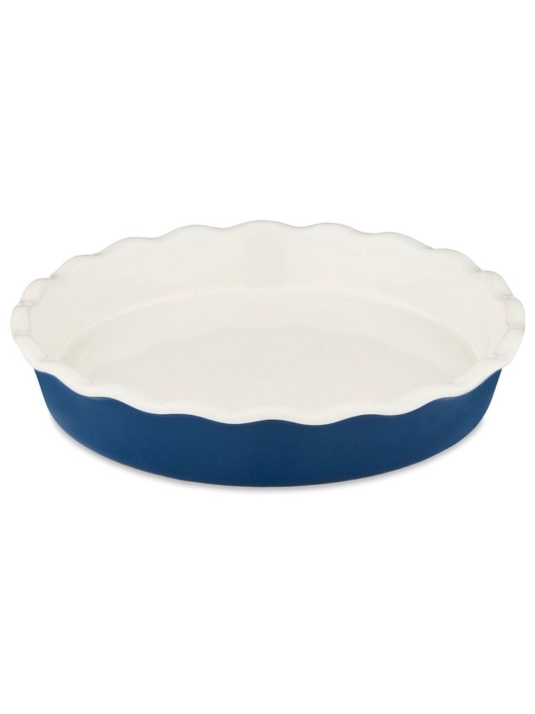 Barbary & Oak Blue 27cm Ceramic Pie Dish - Image 1 of 4