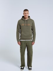 Animal Green Rocky Mens Hoodie - Image 5 of 10