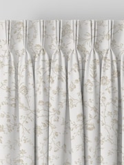 Laura Ashley Dove Grey Aria Made to Measure 100% Cotton Curtains - Image 5 of 9