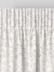Laura Ashley Dove Grey Aria Made to Measure 100% Cotton Curtains - Image 6 of 9