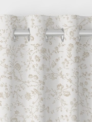 Laura Ashley Dove Grey Aria Made to Measure 100% Cotton Curtains - Image 7 of 9