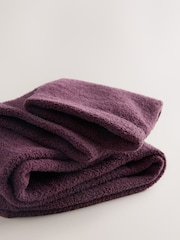 Burgundy Red - Thermal Fleece Knee High Socks 2 Pack - Larawan 5 ng 5