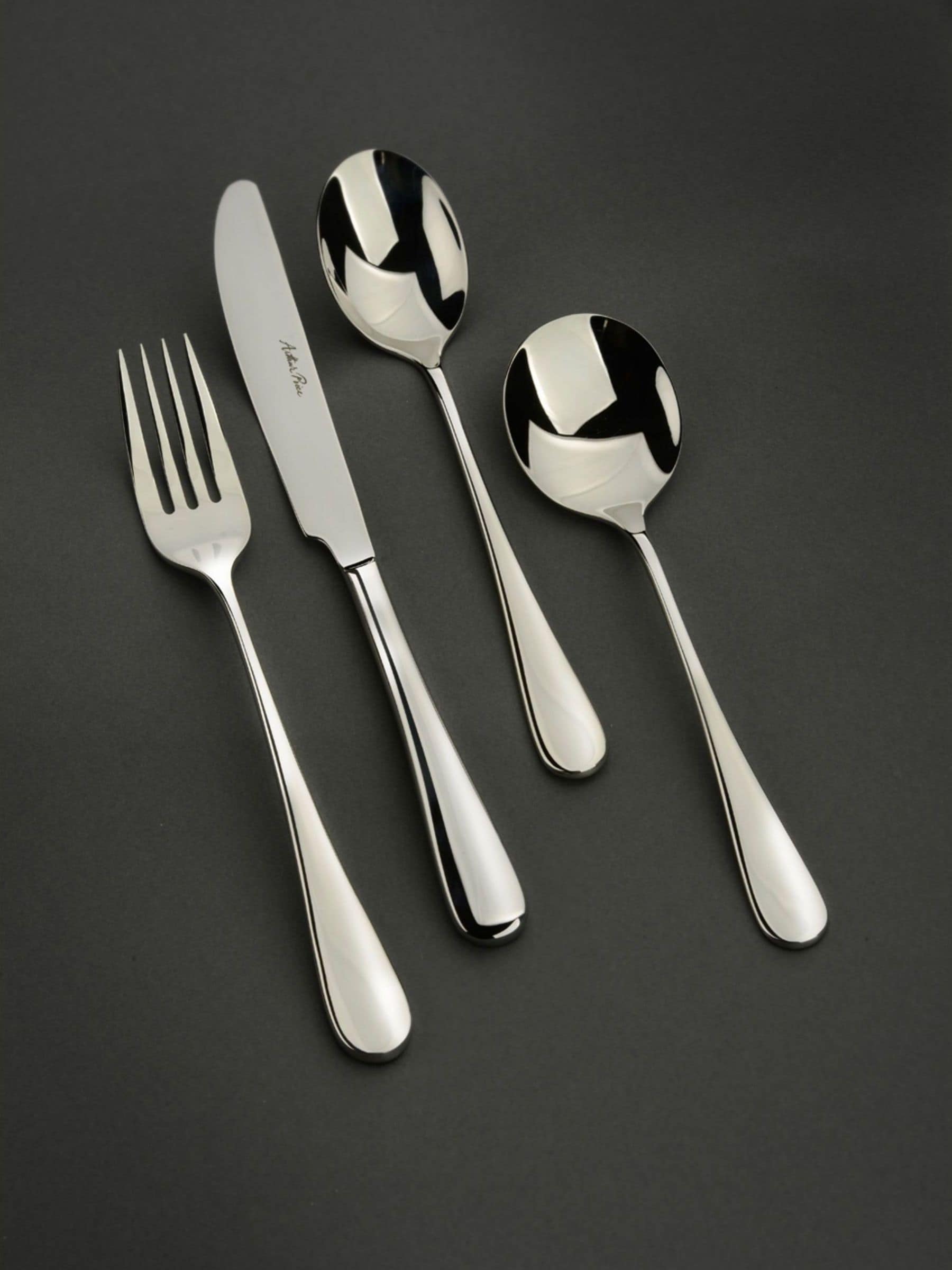 Arthur Price Unisex Stainless Steel Camelot 58 Piece 8 Person Cutlery Set