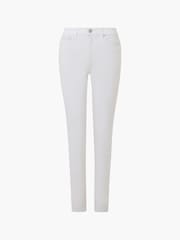 French Connection White Soft Stretch High Rise Skinny Trousers - Image 4 of 4