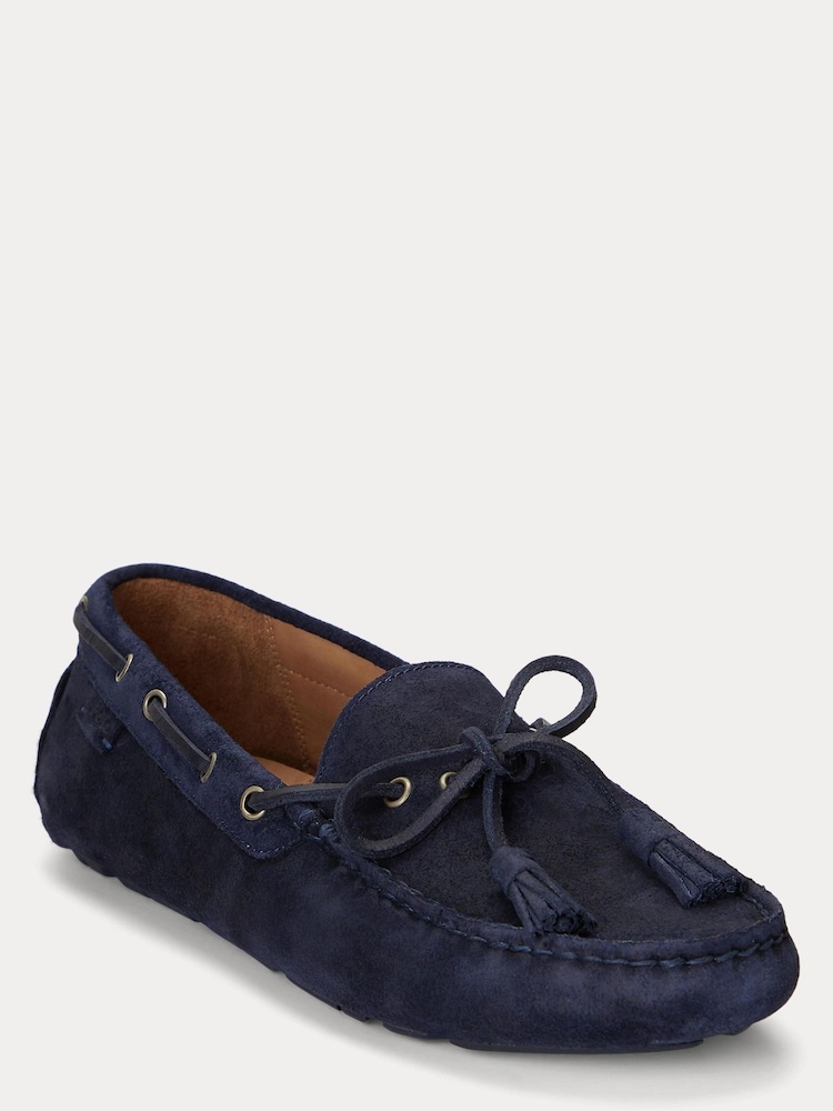 Polo Ralph Lauren Anders Tasseled Suede Driver Shoes - Image 2 of 4